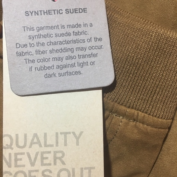 Levi's Faux Suede Varsity Bomber Jacket Men’s XL - Picture 5 of 11